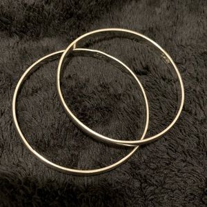 Sterling Silver 925 Taxco Mexico Bangle Bracelets, set of 2